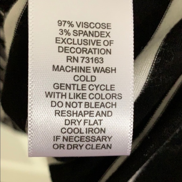 Cable & Gauge Black and White Dress - Picture 4 of 5